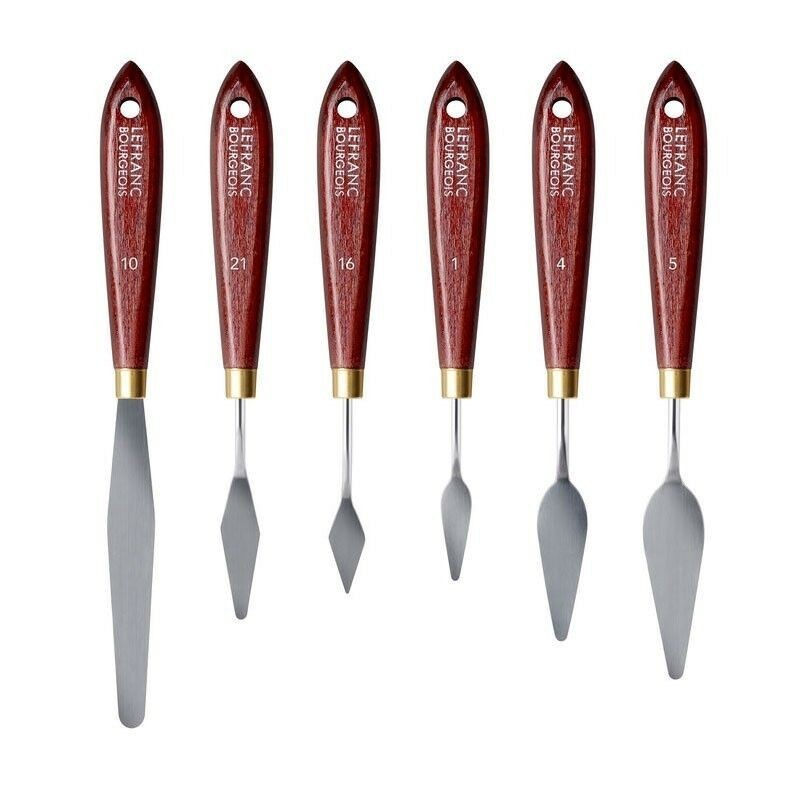 Lot De 6 Couteaux à Pizza Excelsa - Multicolores & Anti-Adhésifs