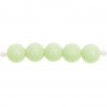 Perles en plastique "itoshii" 10mm 24 pièces - Rico Design : Couleurs:Vert Pâle
