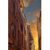 SAM 21/06 - ATELIER GOUACHE - LEVER DE SOLEIL DANS LES RUELLES DE BASTIA