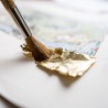 SAM 02/08 - ATELIER AQUARELLE ET FEUILLES D'OR - L'ASPHODELE
