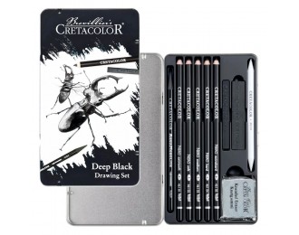 CRETACOLOR - 12 Deep Black...